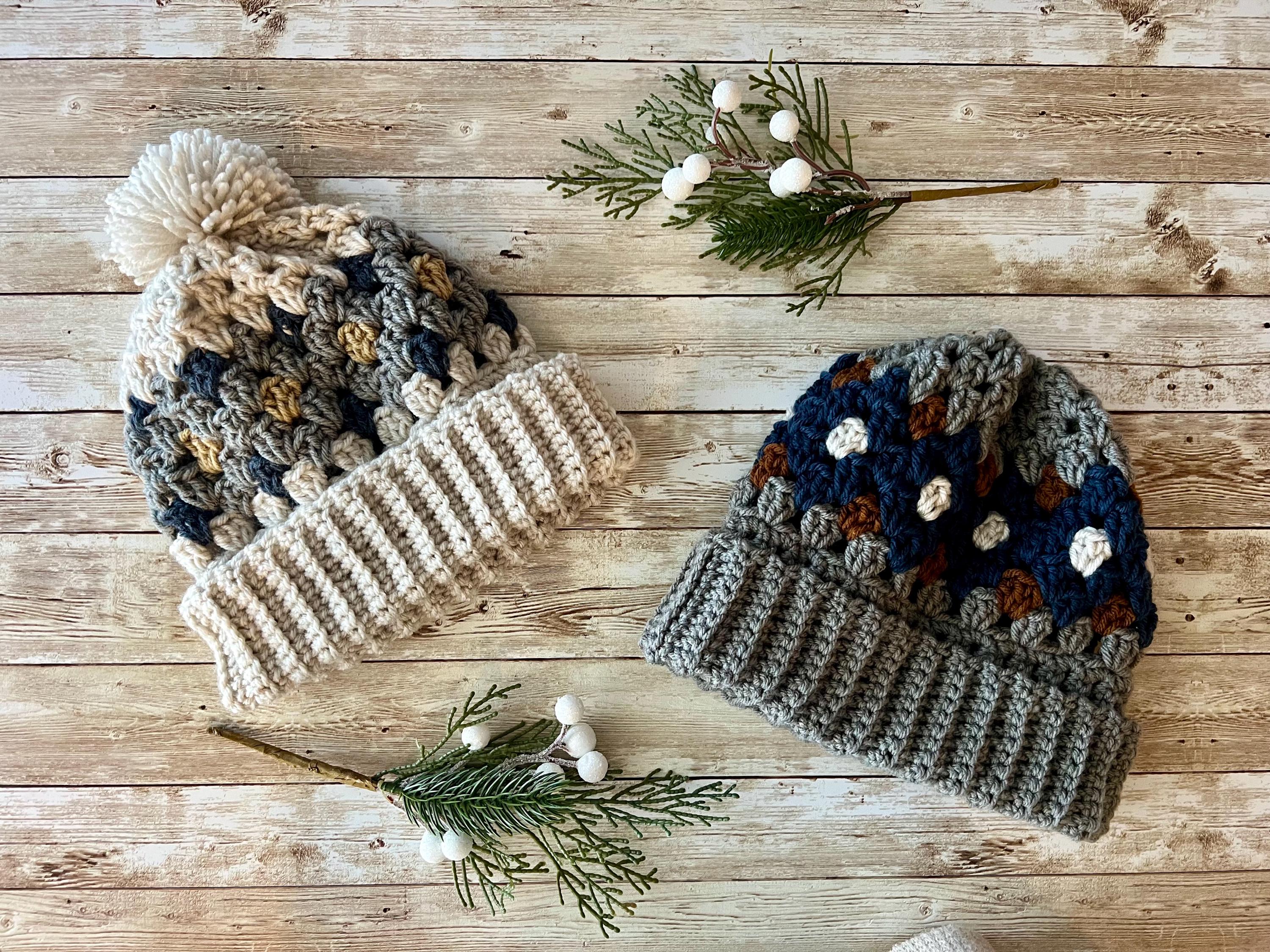 Knit Square Hat - Etsy