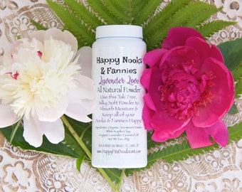 3oz All Natural Talc-Free Powder Happy Nooks and Fannies