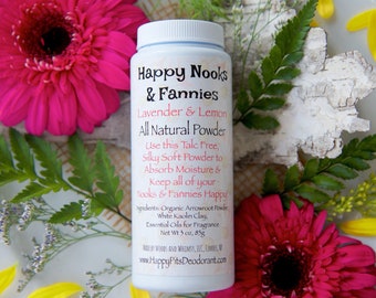 3oz All Natural Talc-Free Powder Happy Nooks and Fannies