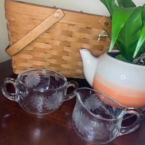 Vintage Sugar & Creamer Set