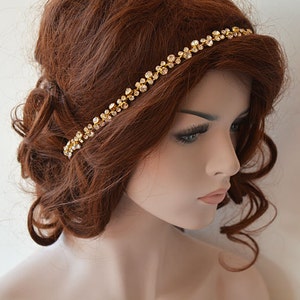 Rhinestone Crystal Bridal Headpiece, Wedding Hair Accessories for Bride image 1