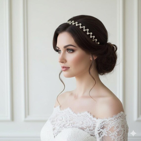 Bedazzled Bridal headpiece Amazon.com: SWEETV Crystal Bridal Headpiece Silver Wedding  main image 4