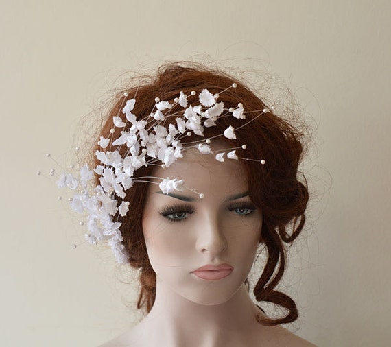 Wedding Flower Hair Combs Wedding Hair Accessories Bridal Etsy