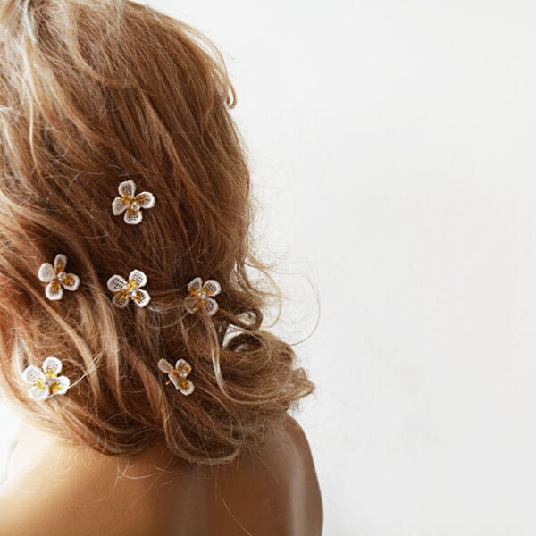Lace Hair Pin Etsy