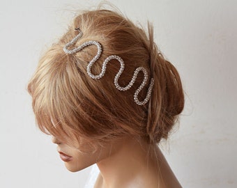 Rhinestone Wedding Hair Accessories, Bridal Headpiece, Hair Jewelry for Bride