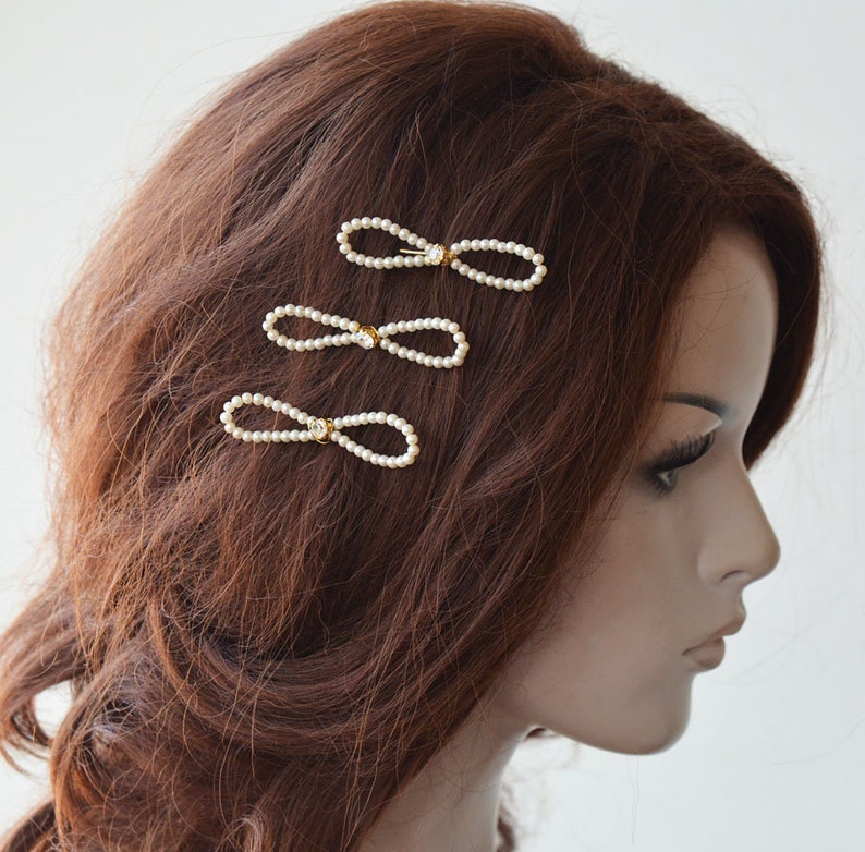 Wedding Pearl Hair Bobby Pins Bridal Hair Pins Bridesmaids Etsy