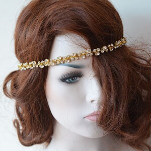 Rhinestone Crystal Bridal Headpiece, Wedding Hair Accessories for Bride image 4