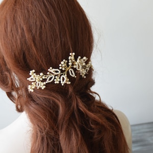 Pearl Bridal Hair Comb Set: Elegant Wedding Hair Piece