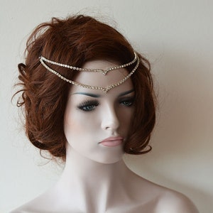 Elegant Crystal Bridal Hair Piece, Wedding Hair Accessories