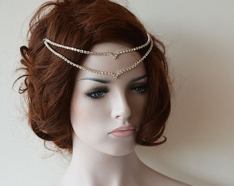 Elegant Crystal Bridal Hair Piece, Wedding Hair Accessories