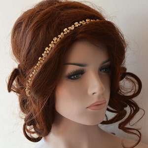 Rhinestone Crystal Bridal Headpiece, Wedding Hair Accessories for Bride image 5
