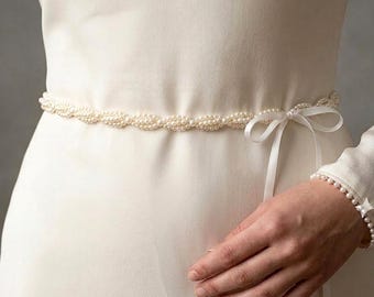 Fascia da sposa, cintura da sposa, fascia da sposa in cristallo