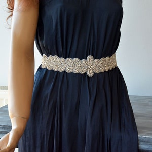 Crystal Belt, Wedding Belt, Bridal Belt, Rhinestone Sash Belt, Bridesmaid sash, Jeweled Wedding Belt, Wedding Dress Belt, Silver Belt