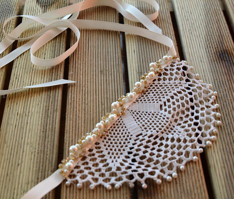 Wedding Headband Lace Vintage İnspired Hair Accessories For Etsy