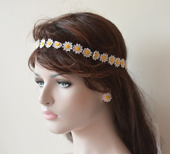 daisy wedding hair accessories