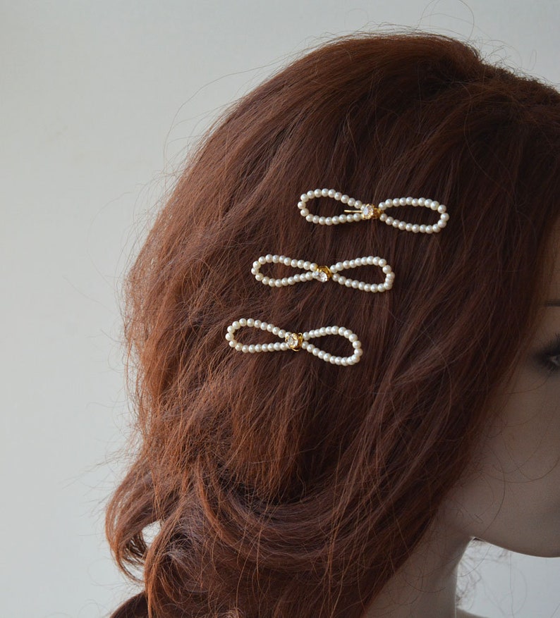 Wedding Pearl Hair Bobby Pins Bridal Hair Pins Bridesmaids Etsy