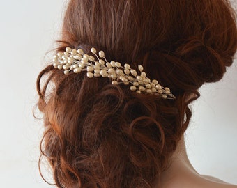 Wedding Hair Accessories For Bride, Pearl Bridal Hair Comb