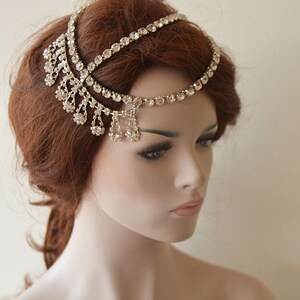 Wedding Hair Accessory, Bridal Hair Piece, Wedding Headpiece, Wedding Hair Accessories, Crystal Bridal Headband, Wedding Head Piece  Bride