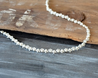 Pearl Wedding Belt, Bridal Belt Sash, Wedding Thin Belt, Skinny Sash, Pearl and Rhinestone Belt, Wedding Dress Belt, Bridal Accessories