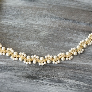 Bridal Pearl Belt Sash, Wedding Sash Belt, Wedding Dress Sash, Rhinestone Wedding Belt, Belts for Wedding Dress, Wedding Accessories