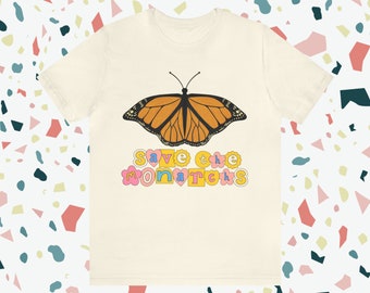 セーブ・ザ・モナークス ユニセックス ジャージー 半袖 Tシャツ