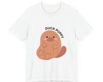 ダックパピー カモノハシ ユニセックス ジャージ 半袖Tシャツ