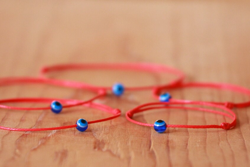 Red string bracelet, Nazar bracelet, Kabbalah bracelet, Evil eye brac…