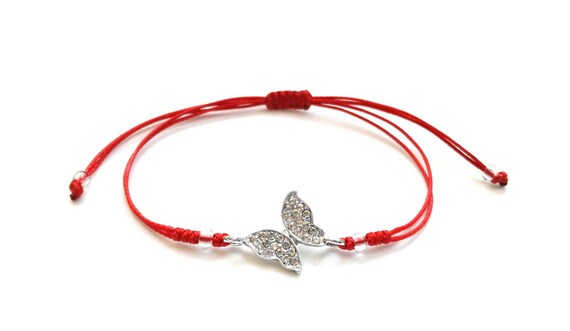 Red butterfly best sale bracelet