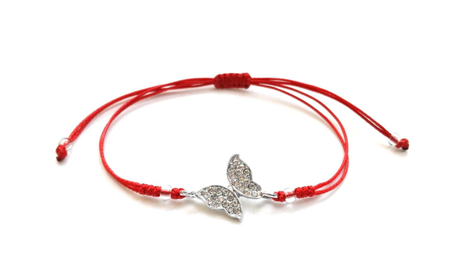 Red 2024 butterfly bracelet