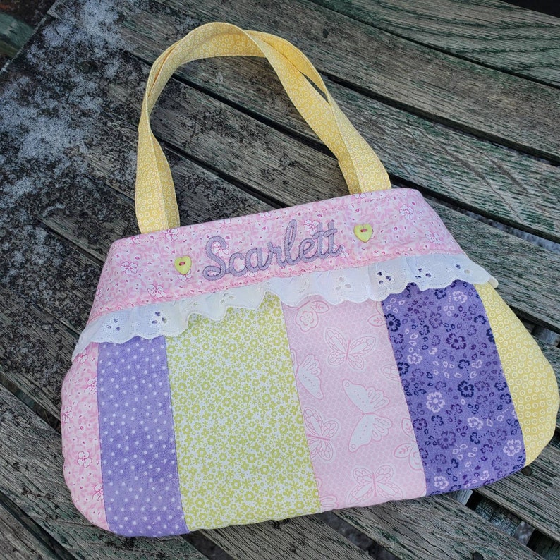 Personalized Toddler Purse Girl's Easter Purse Etsy