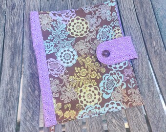 Floral Bible Cover, Personalized Bible Case, Fabric Bible Cover, Handmade Bible Case, Retro Book Cover, Washable Bible Cover Boho case