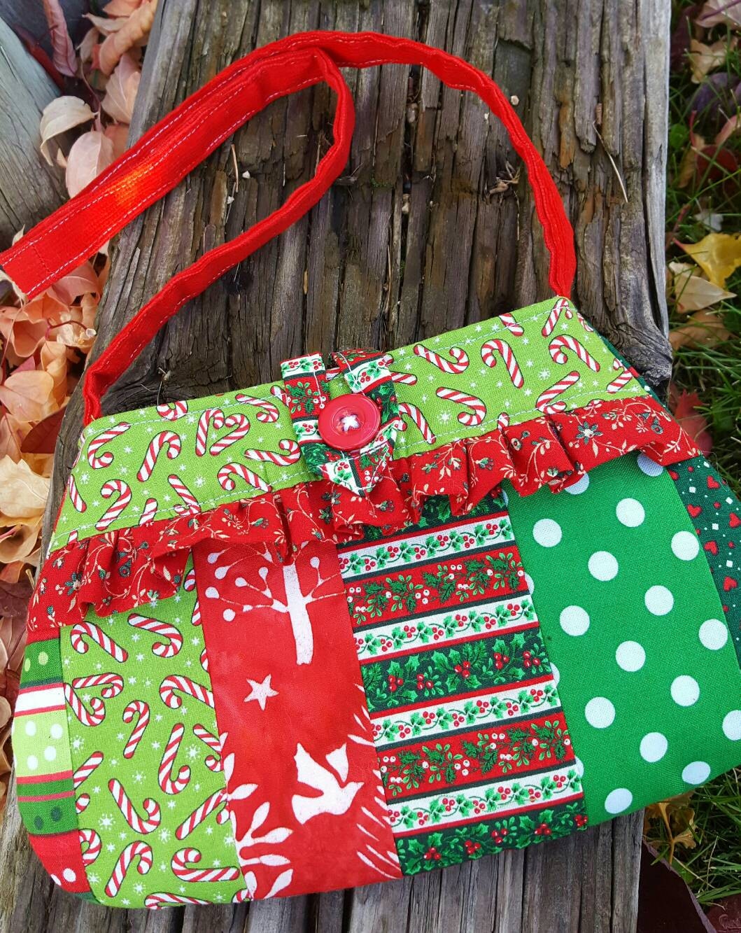 Christmas Toddler Purse Girl's Purse with Matching Coin Etsy