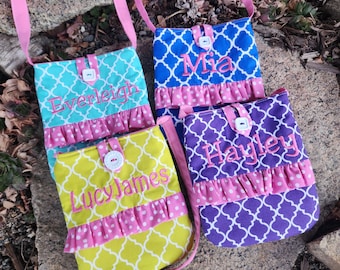 Toddler Purse, Little Girl's  Personalized Purse, First Purse, Flower Girl Purse, Easter Purse, Monogrammed Girls Purse handmade girls purse