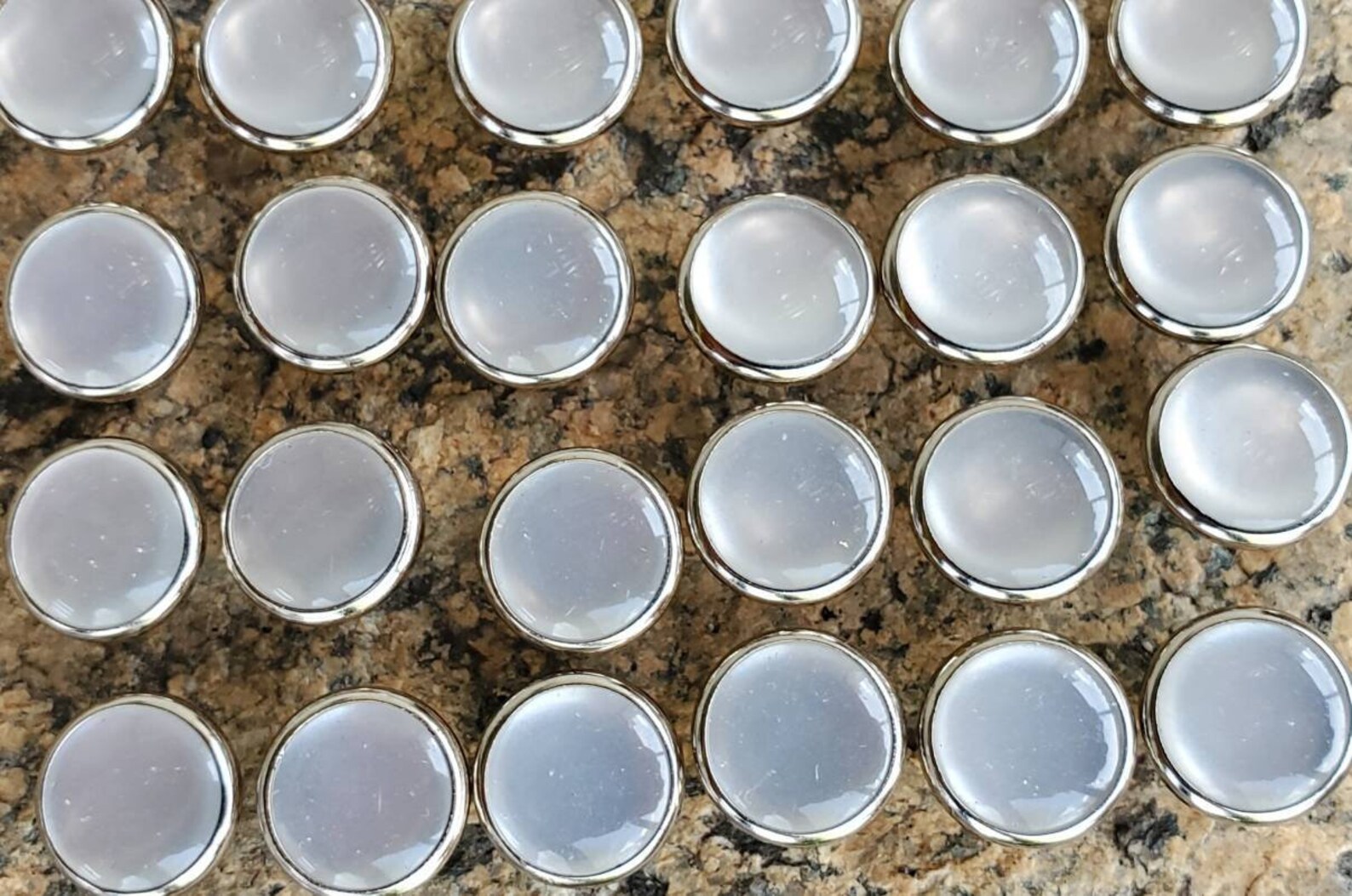 White Pearl Snaps Pearl Snap Fasteners 12 mm Pearl Snaps Etsy