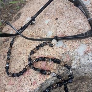 Beaded Eyeglass Lanyard, Eyeglass Necklace, reading glasses lanyard
