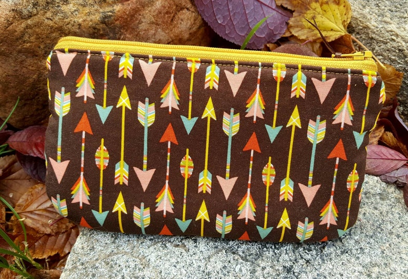 BagsBeadsandMore Arrow Cosmetic Bag - Thumbnail 4