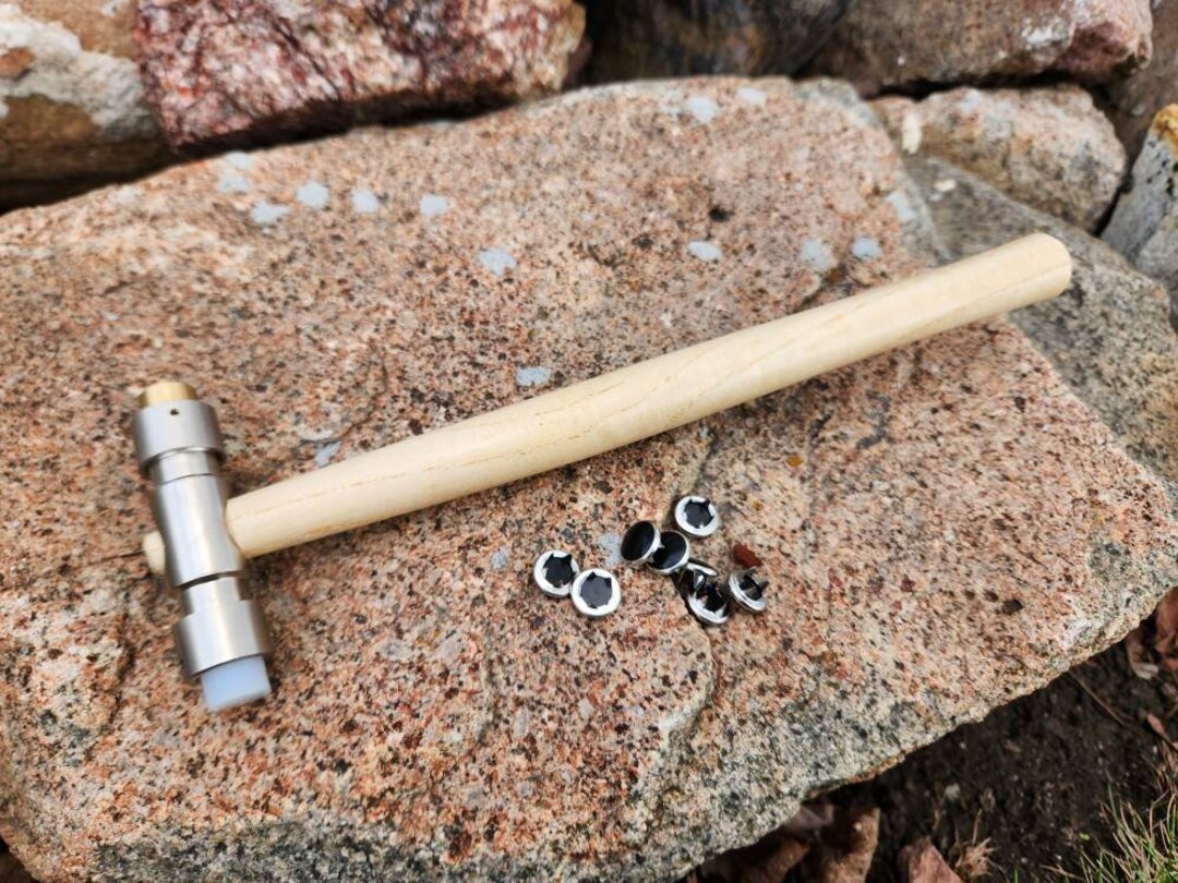 Snap Hammer, Small Craft Hammer, Micro Mini Hammer, Hammer for Applying Pearl Snaps, Multi