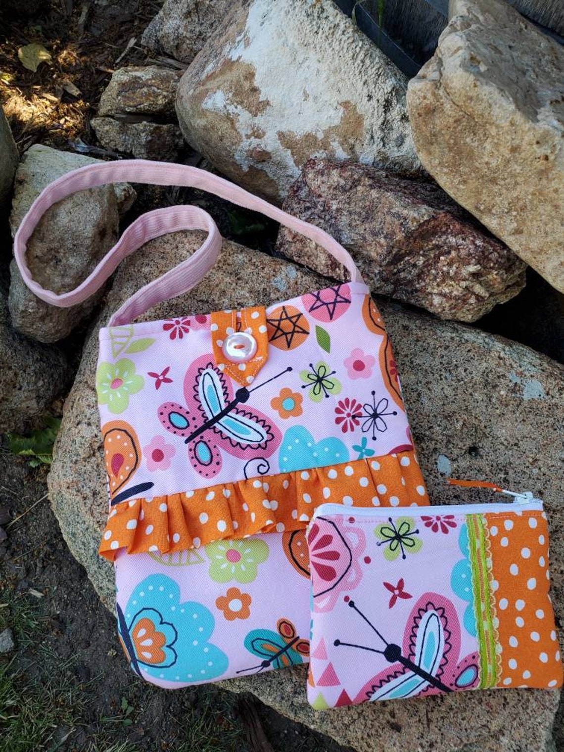 Butterfly Toddler Purse Little Girl's Purse Purse With Etsy