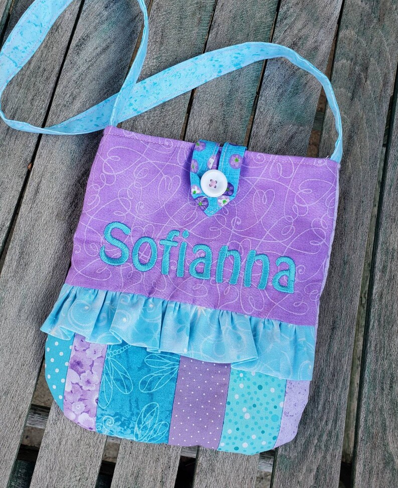 Patchwork Little Girl's Purse Toddler Purse Easter Etsy