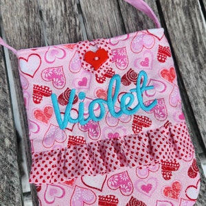 Toddler Purse, Valentines Purse, Little Girl's Red Purse, Girl's Purse with  Heart Ruffle, Heart Purse, Easter Purse