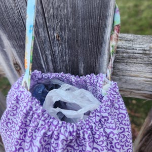 Cat Grocery Bag Dispenser, Shopping Bag Holder, Kitty Plastic Bag Keeper, Housewarming Gift, Butterfly Decor, Kitchen Organization image 7