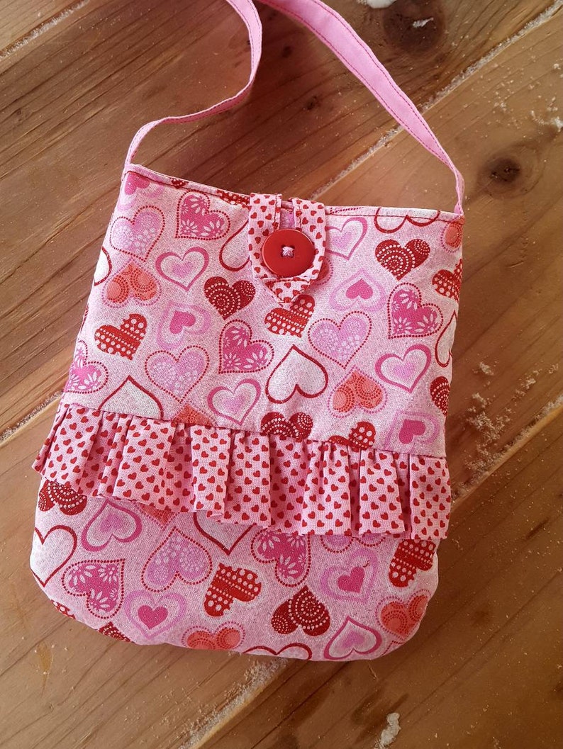 Toddler Purse Valentines Purse Little Girl's Red Purse Etsy
