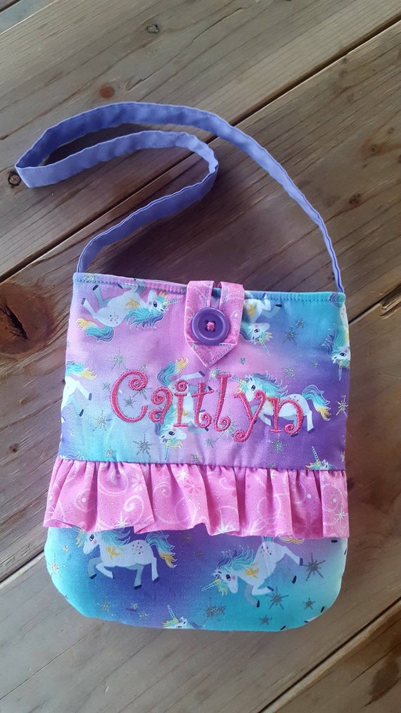 Unicorn Purse Toddler Purse Little Girls Purse Easter Etsy