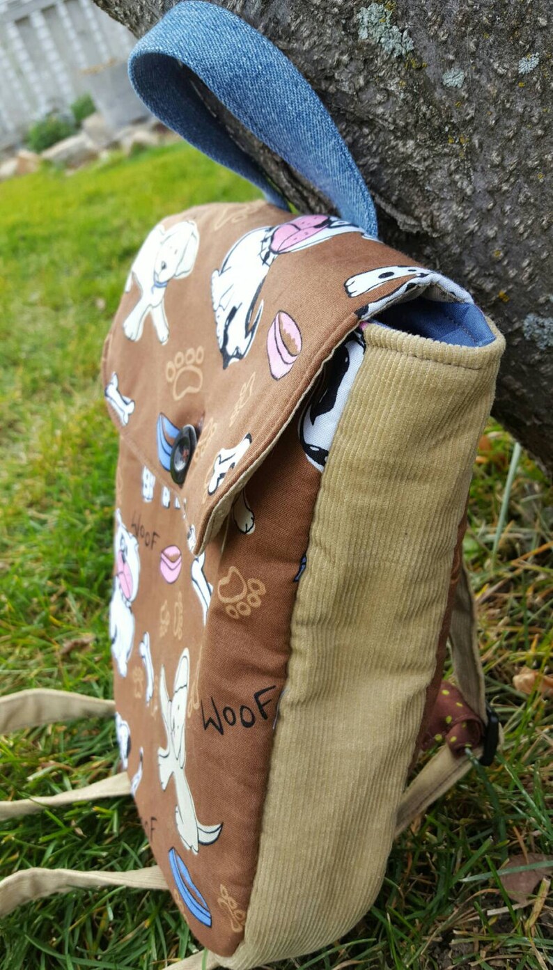 Puppy Dog Toddler Backpack Boys Backpack Preschool Backpack Etsy