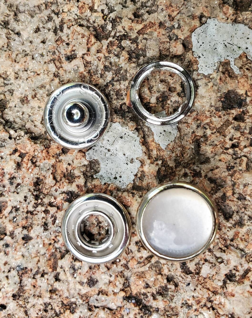 Ivory Pearl Snaps Pearl Snap Fasteners 12 Mm Pearl Snaps Etsy Australia