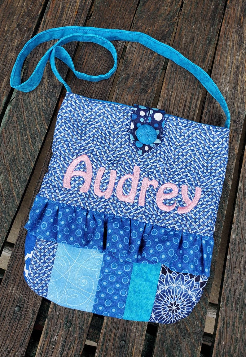 Patchwork Little Girl's Purse Toddler Purse Easter Etsy