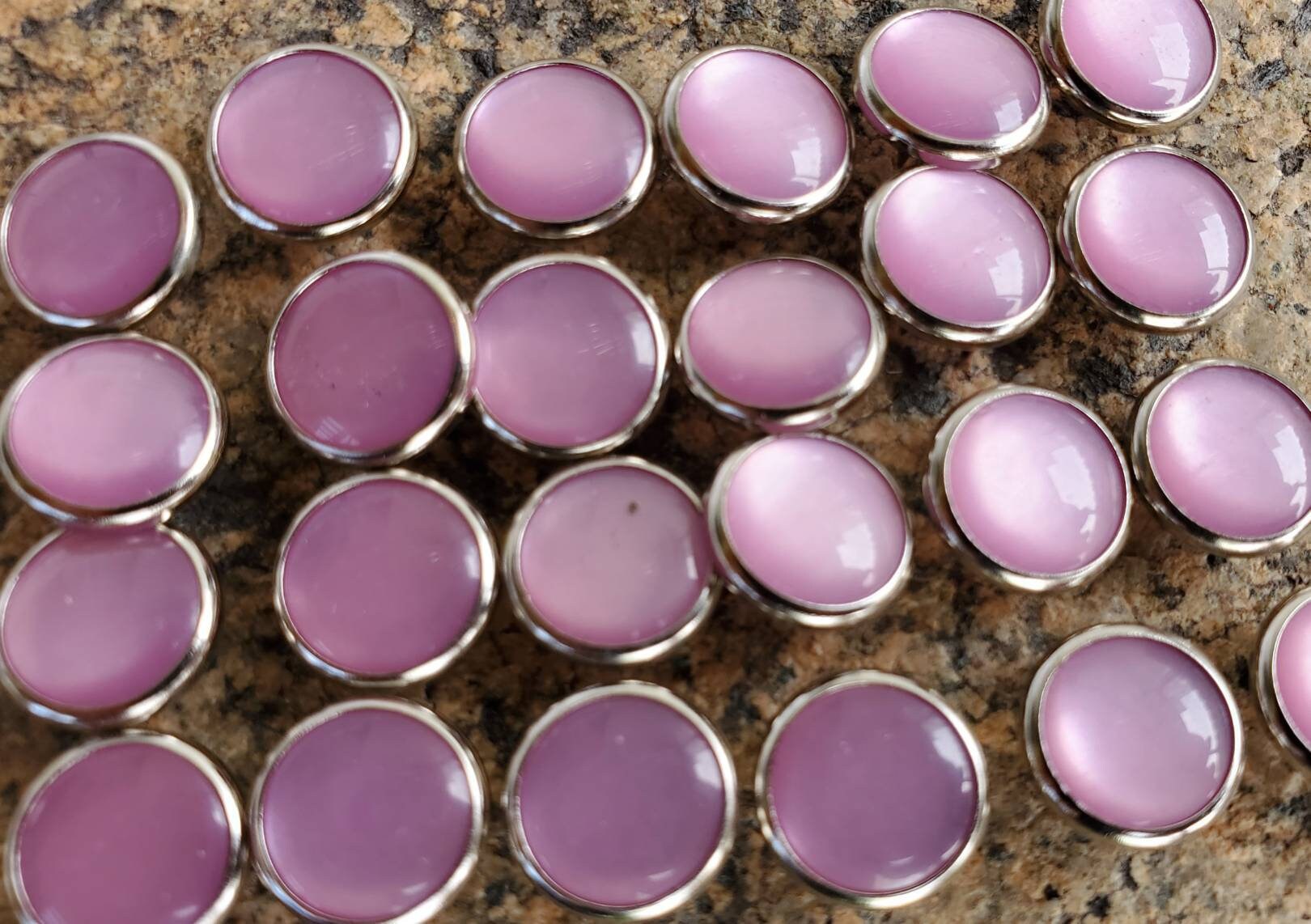 Light Pink Pearl Snaps Pearl Snap Fasteners 12 Mm Pearl Etsy Canada