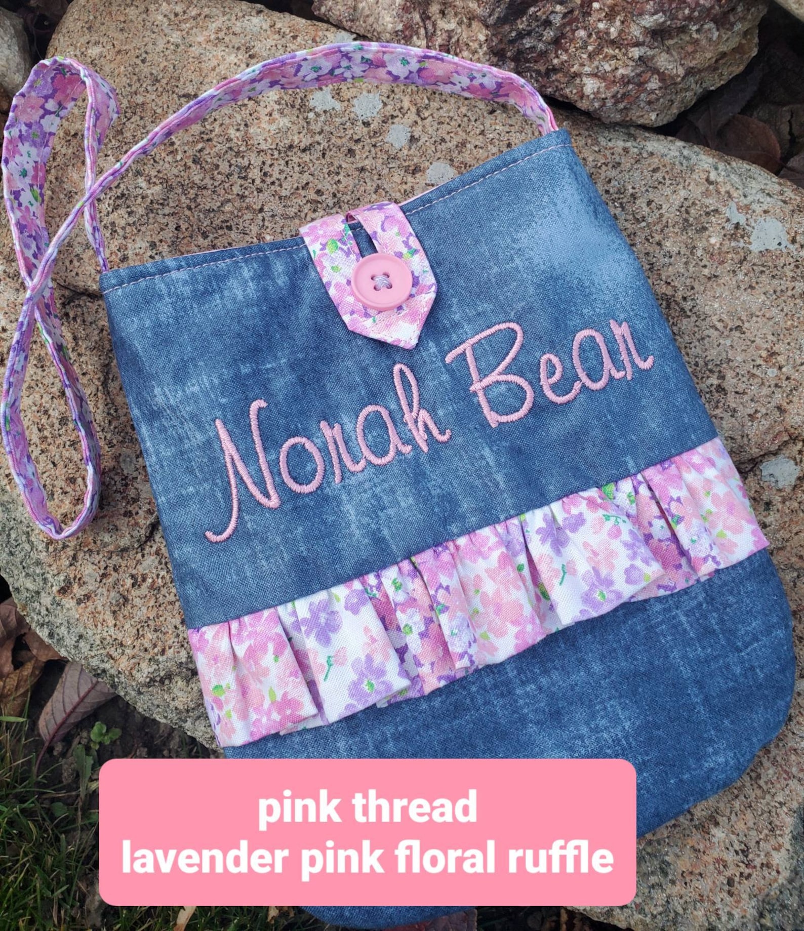 Denim Looking Purse Design a Toddler Purse Little Girls Etsy