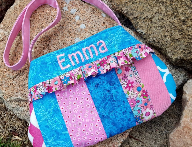 personalized girls purse
