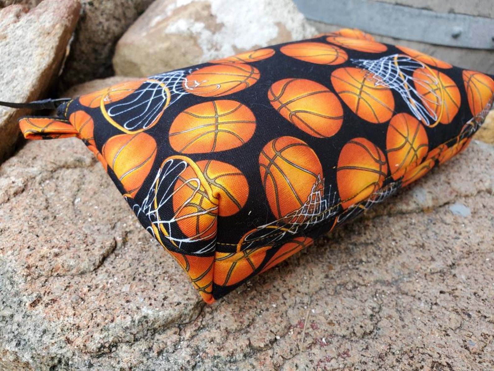 Basketball Pencil Case Personalized School Supply Bag Kids Etsy